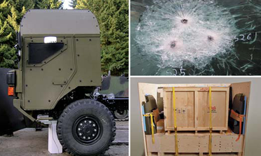 Tanax Trucks A S Modular Armoured Cabin